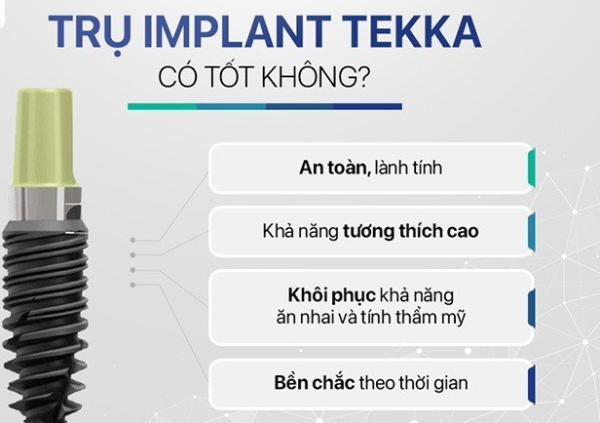 Implant Tekka có phải là sự lựa chọn đúng đắn cho người bệnh hay không?